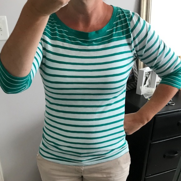 J. Crew Tops - J.Crew Striped Top